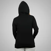 MYO Women's Full Sleeve Hooded Neck T Shirt Pack of 2 Black-Cream-thumb3
