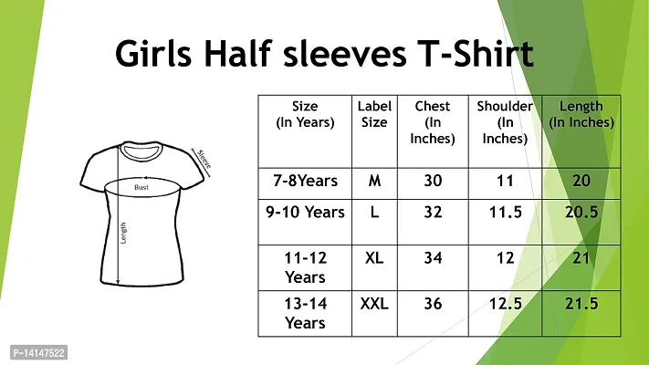 MYO Girls' Cotton Half Sleeves T-Shirt | Regular Fit T-Shirt for Girls Combo Pack of 3-thumb4