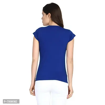 IRANA Women's Cotton Regular Printed Round Neck T-Shirt Combo Pack of 2 Sizes:-S,M,L,XL-thumb3