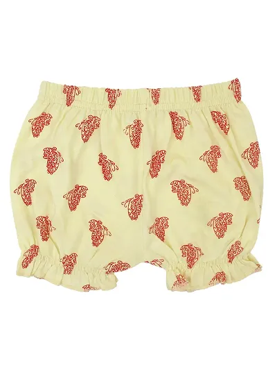 Stylish Cotton Blend Printed Short Pant For Kids- Combo Of 1