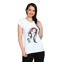 IRANA Women's Cotton Printed Round Neck T-Shirt Combo Pack of 2 Sizes:-S,M,L,XL-thumb3