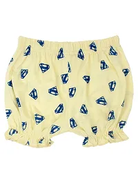 Stylish Cotton Blend Yellow Printed Hot Pant For Kids- Combo Of 1-thumb2