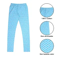 Stylish Fancy Multicoloured Cotton Printed Leggings Combo For Girls Pack Of 3-thumb3