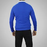 MYO Mens Round Neck Full Sleeve Winter Cotton Rib Lycra Sweater-thumb1