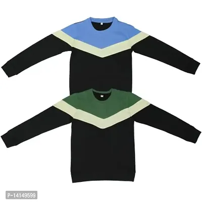 MYO Boys Regular Fit Fullsleeve Cotton Tshirt | Full Sleeves Sweatshirt for Boys and Girls for 5-6 Years