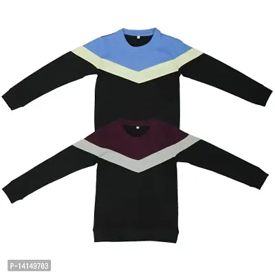 MYO Boys Regular Fit Fullsleeve Cotton Tshirt | Full Sleeves Sweatshirt for Boys and Girls for 11-12 Years