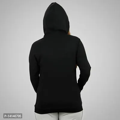 MYO Women's Full Sleeve Hooded Neck T Shirt Pack of 2 Black-Navy-thumb2