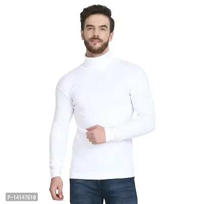 MYO Men's Full Sleeves Turtle Neck/high Neck t Shirt | Sweatshirt|Hoodies