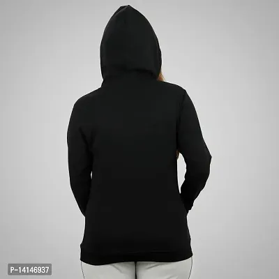 MYO Women's Full Sleeve Hooded Neck T Shirt Pack of 2 Black-Grey-thumb4