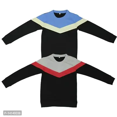 MYO Boys Regular Fit Fullsleeve Cotton Tshirt | Full Sleeves Sweatshirt for Boys and Girls for 11-12 Years