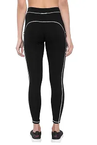 MYO Stretchable Gym wear Sports Leggings Ankle Length Workout Tights | Sports Fitness Yoga, Dance, Jogging Pant, Track Pants for Girls  Women Sizes-thumb2