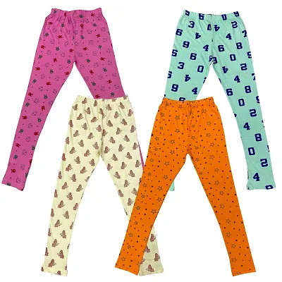Buy DARSHANAM WORLD Printed Soft Comfortable Stretchable Girls Leggings for  Multiuse Ankle Length Leggings Pants for Girls 4-15 Years. (4-5 Y, D-4) at  Amazon.in