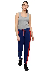 Stylish Blue Cotton Trouser For Women-thumb4