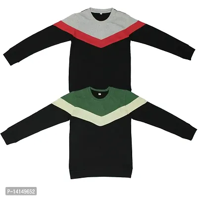 MYO Boys Regular Fit Fullsleeve Cotton Tshirt | Full Sleeves Sweatshirt for Boys and Girls for 7-8 Years