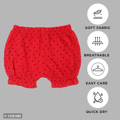 Stylish Cotton Blend Red Printed Hot Pant For Kids- Combo Of 1-thumb4
