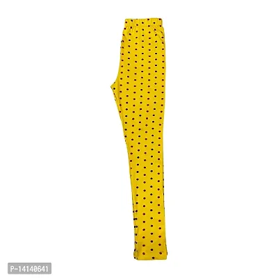 MYO Cotton Printed Girls Leggings/Pajama Combo Pack 4 for 7 Years - 8 Years Rani::Mustard::Yellow::Firozi-thumb3