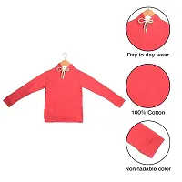 MYO Full Sleeve Hooded Neck Sweatshirts/Hoodies for Boys and Girls Pack of 2 Pink Red-thumb4