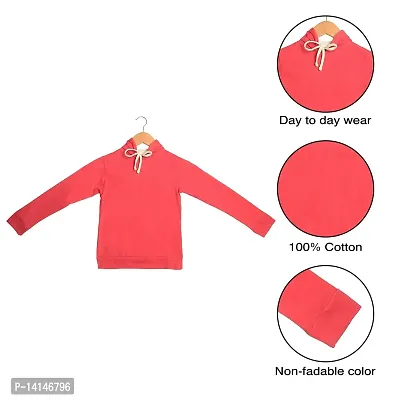 MYO Full Sleeve Hooded Neck Sweatshirts/Hoodies for Boys and Girls Pack of 2 Pink Red-thumb5
