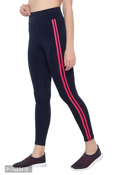 Buy DIAZ Women Yoga Track Pants Gym Leggings Tights with 2 Side