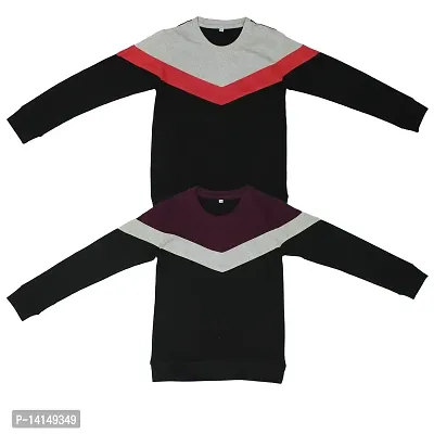 MYO Boys Regular Fit Fullsleeve Cotton Tshirt | Full Sleeves Sweatshirt for Boys and Girls for 7-8 Years
