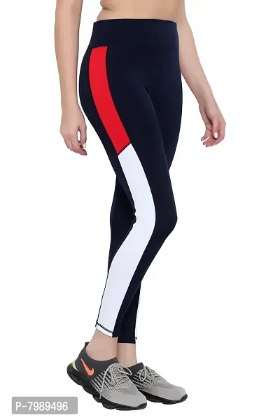 FASHA Gym wear Ankle Length Stretchable Workout Tights / Sports Tights / Sports Fitness Yoga Track Pants for Girls & Women Sizes :- S,M,L,XL,XXL-thumb0