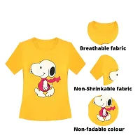 MYO Girls' Cotton Half Sleeves T-Shirt | Regular Fit T-Shirt for Girls Combo Pack of 3-thumb4