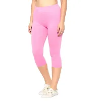 Irana Women Cotton Lycra 3/4th Capri-thumb2