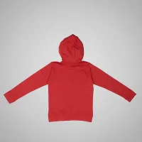MYO Full Sleeve Hooded Neck Sweatshirts/Hoodies for Boys and Girls Pack of 2 Pink Red-thumb2