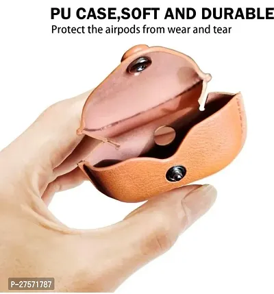 Stylish Leather Press Stud Headphone Case cover-thumb4