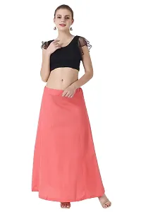 G9 Param Sundari Women's Cotton Saree Petticoats | Indian Petticoats | Inskirt for Girls (Peach, 34)-thumb3