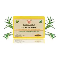 Maurya Khadi Tea Tree Soap With Anti Acne Pack Of 8-thumb1