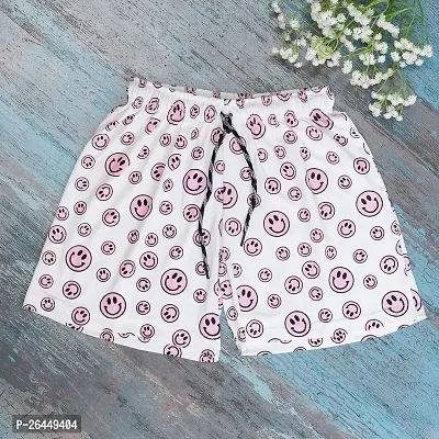 Stylish Printed Cotton Shorts Combo 4 for Women-thumb4