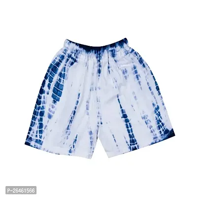 Stylish Tie And Dye Pattern Shorts Combo Of 2 For Women And Girls-thumb5