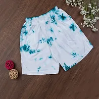 Elegant Multicoloured Cotton Tie And Dye Regular Shorts For Women Pack Of 2-thumb2