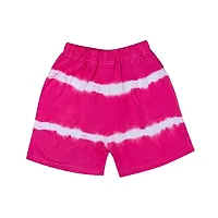 Stylish Tie And Dye Pattern Shorts Combo Of 2 For Women And Girls-thumb4