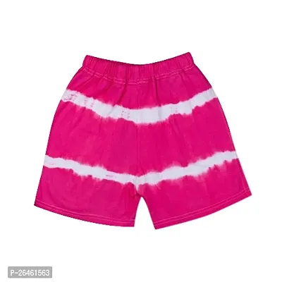 Stylish Tie And Dye Pattern Shorts Combo Of 2 For Women And Girls-thumb5