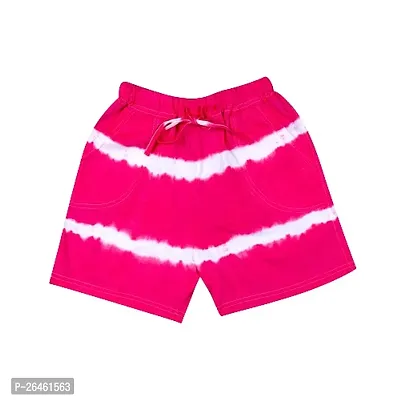 Stylish Tie And Dye Pattern Shorts Combo Of 2 For Women And Girls-thumb3