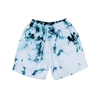 Elite Multicoloured Cotton Tie And Dye Shorts For Women Combo Of 2-thumb4