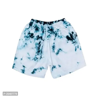 Elite Multicoloured Cotton Tie And Dye Shorts For Women Combo Of 2-thumb5
