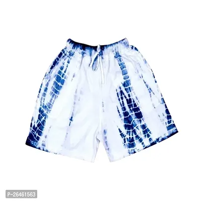 Stylish Tie And Dye Pattern Shorts Combo Of 2 For Women And Girls-thumb4