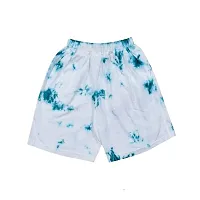 Elite Multicoloured Cotton Tie And Dye Shorts For Women Combo Of 2-thumb4