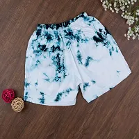 Elegant Multicoloured Cotton Tie And Dye Regular Shorts For Women Pack Of 2-thumb4