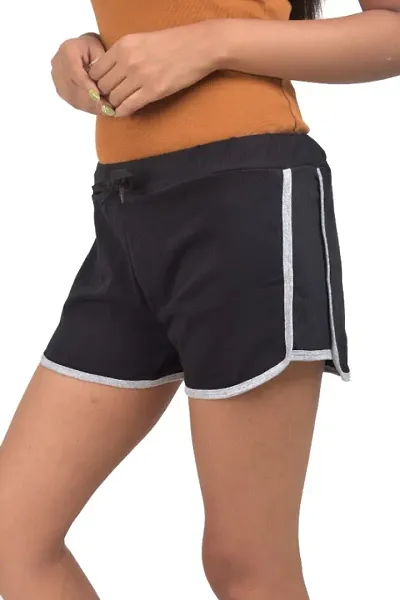 Awesome Solid Shorts For Women