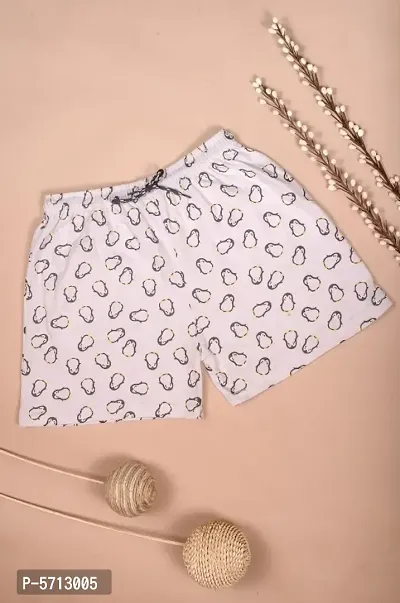 Women Cotton Printed Shorts-thumb0