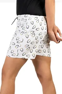 Stylish Cotton Printed Shorts For Women-thumb4