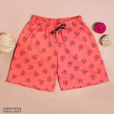 Classic Cotton Printed Shorts for Women-thumb0