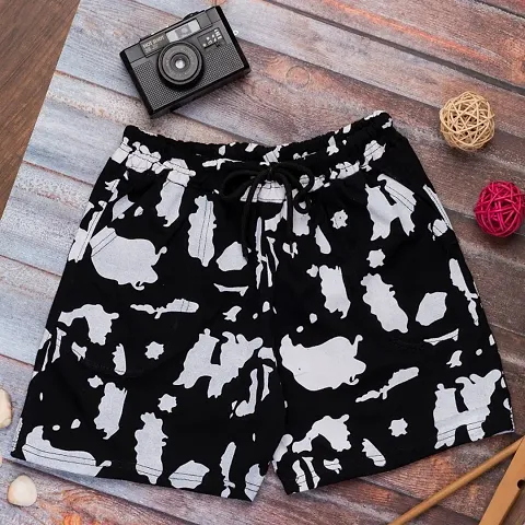 Quirky Printed Shorts For Women