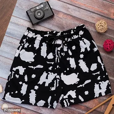 Powermerc stylish printed shorts for Women and Girls.-thumb0