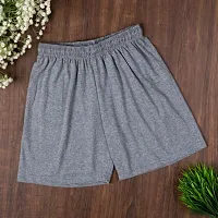 Powermerc Cotton Solid Basic Shorts for Women.-thumb1