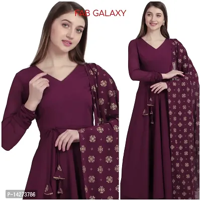 Trendy Women Anarkali Kurta Dupatta Set-thumb0